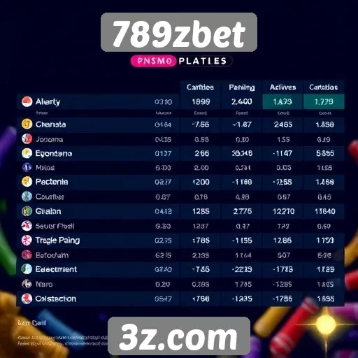 Estatísticas de jogadores ativos no 789zbet