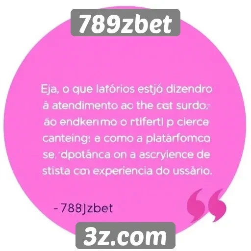 Feedback dos usuários sobre atendimento ao cliente na 789zbet